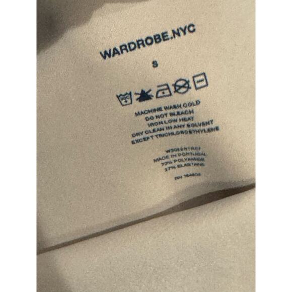 WARDROBE.NYC bodycon tan  and black Sport Midi Dress size small - Picture 10 of 13